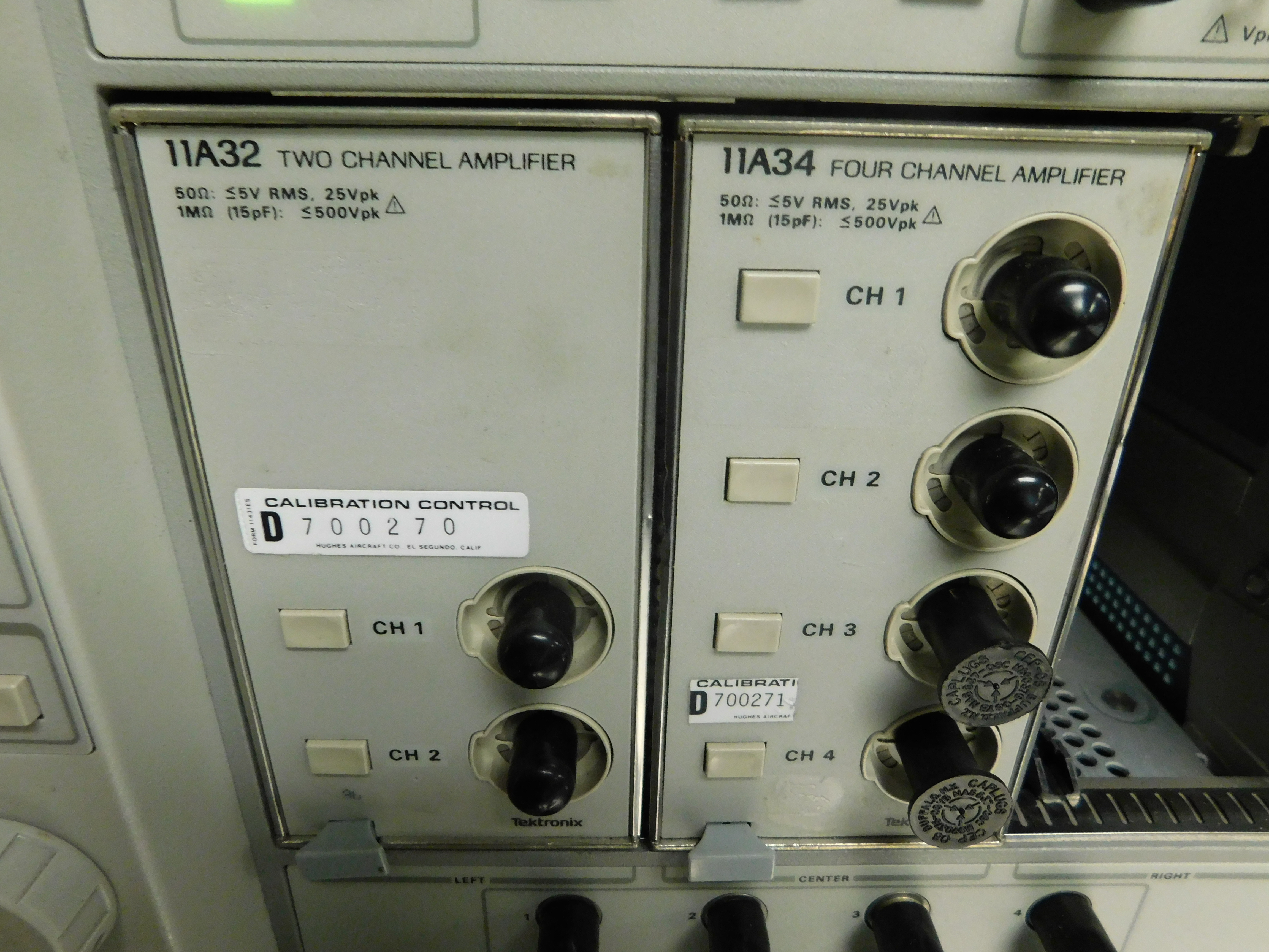 Tektronix 11A34 Four Channel Amplifier 